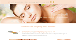Desktop Screenshot of dassler-kosmetik.de